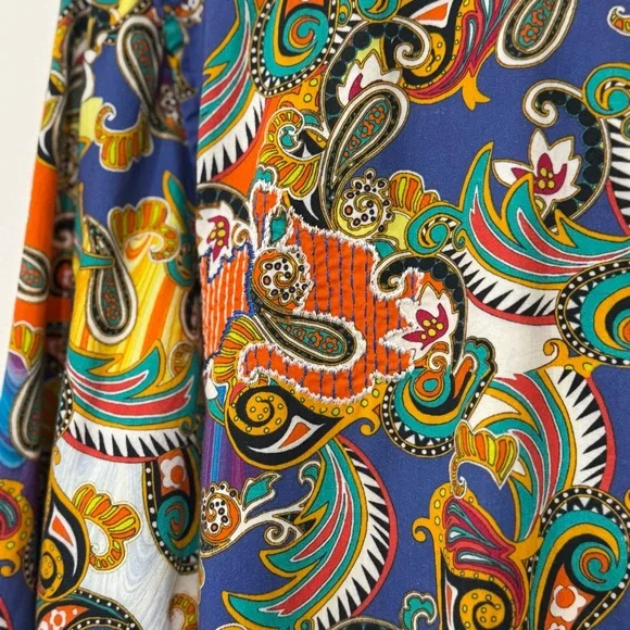 Robert Graham Mens 'Acosta' Classic Fit Paisley Button Up Sport Shirt Size L - Picture 4 of 10